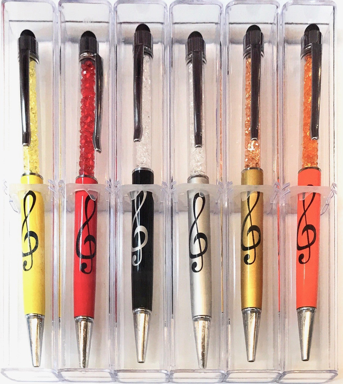 Crystal Ball Pen with Stylus